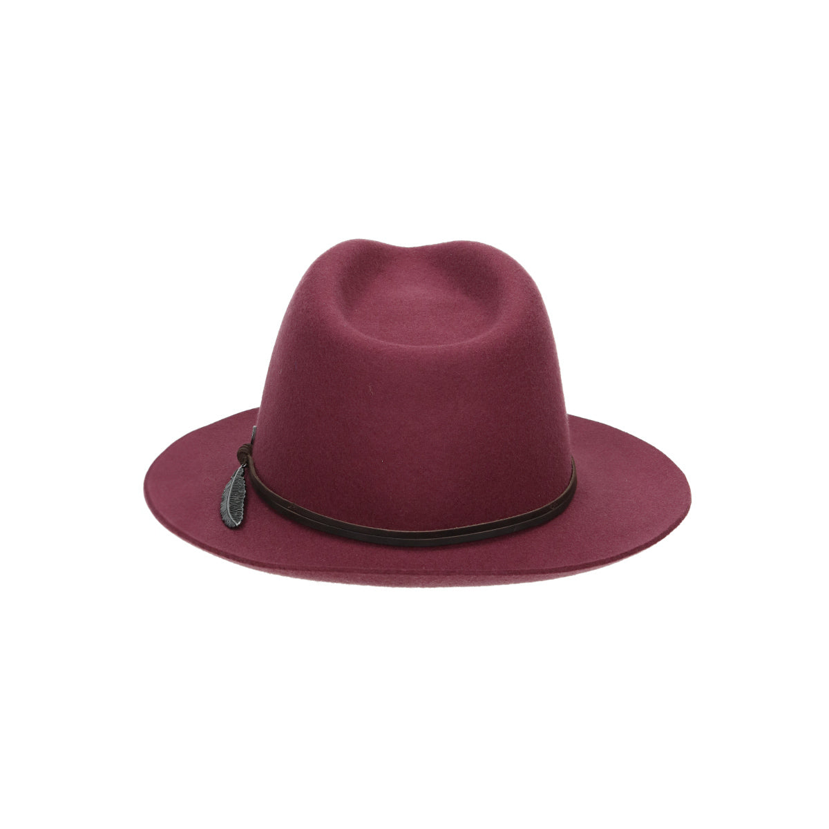 Fedora Woolfelt red orange