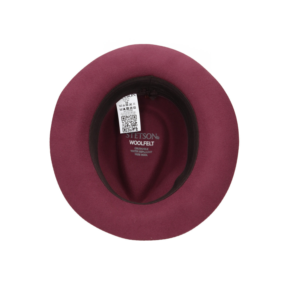 Fedora Woolfelt red orange