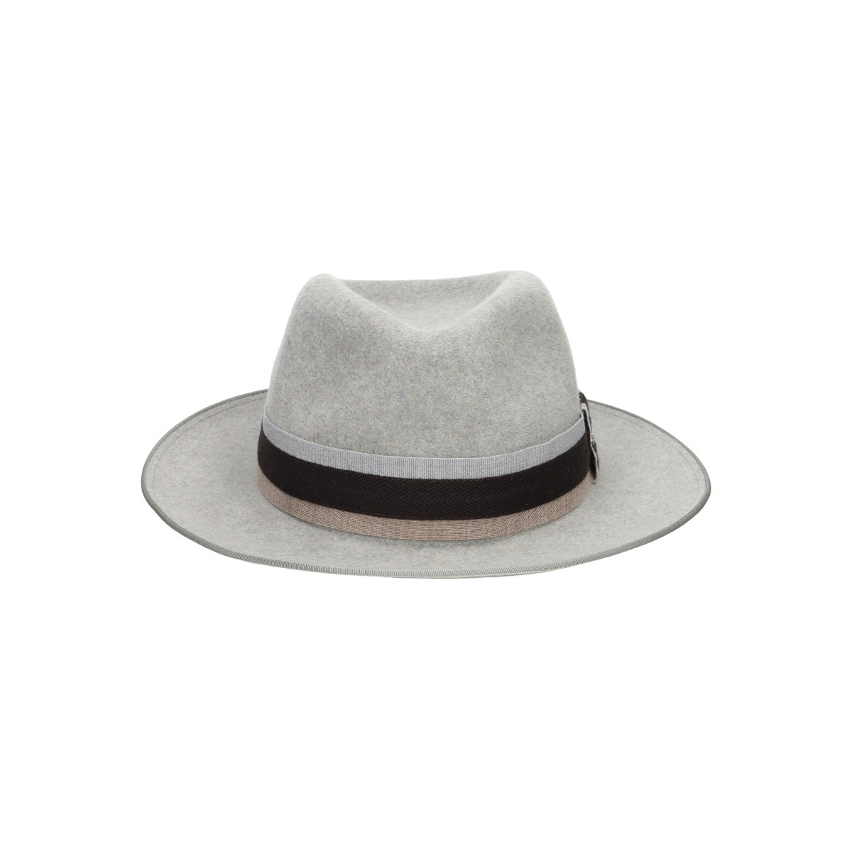 Fedora Melange Furfelt light gray