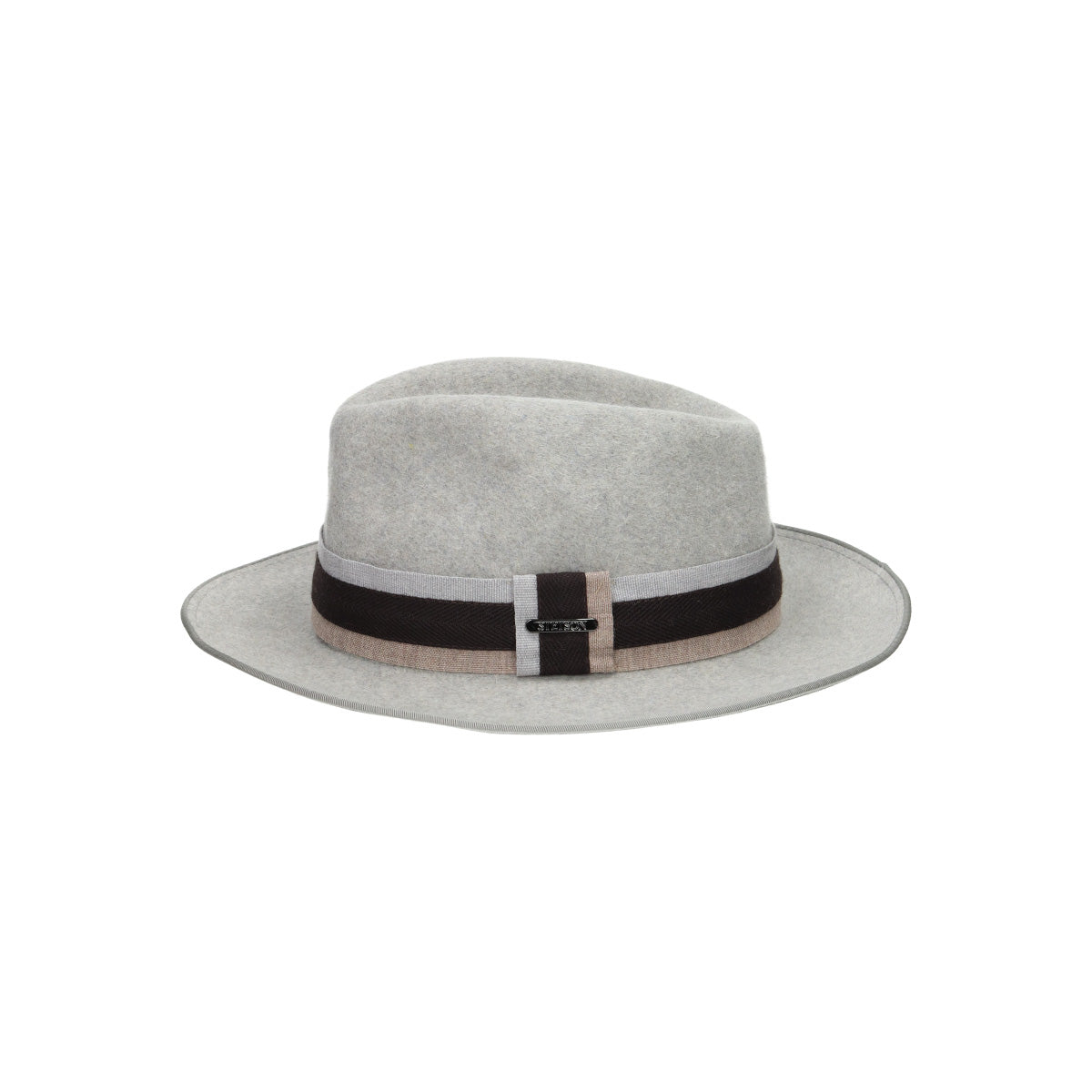 Fedora Melange Furfelt light gray