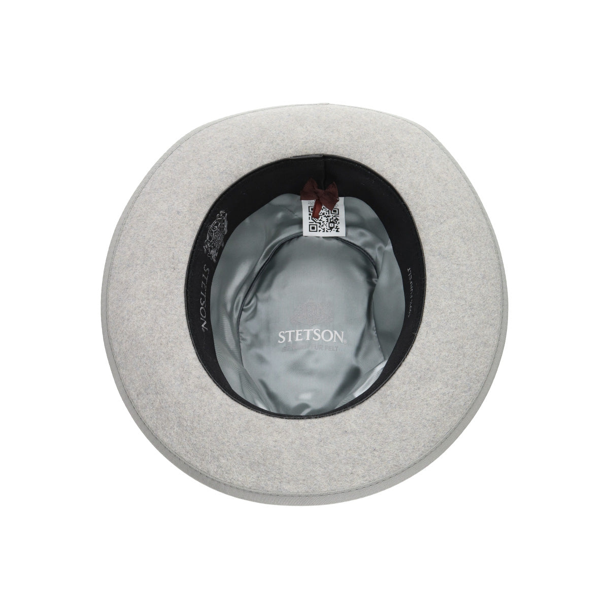 Fedora Melange Furfelt light gray