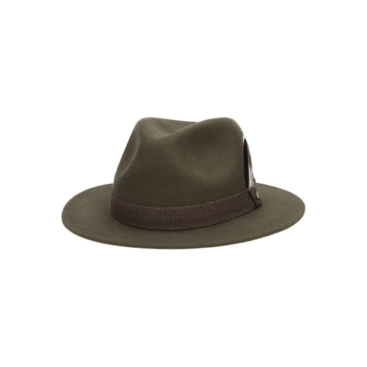 Traveler Woolfelt olive brown