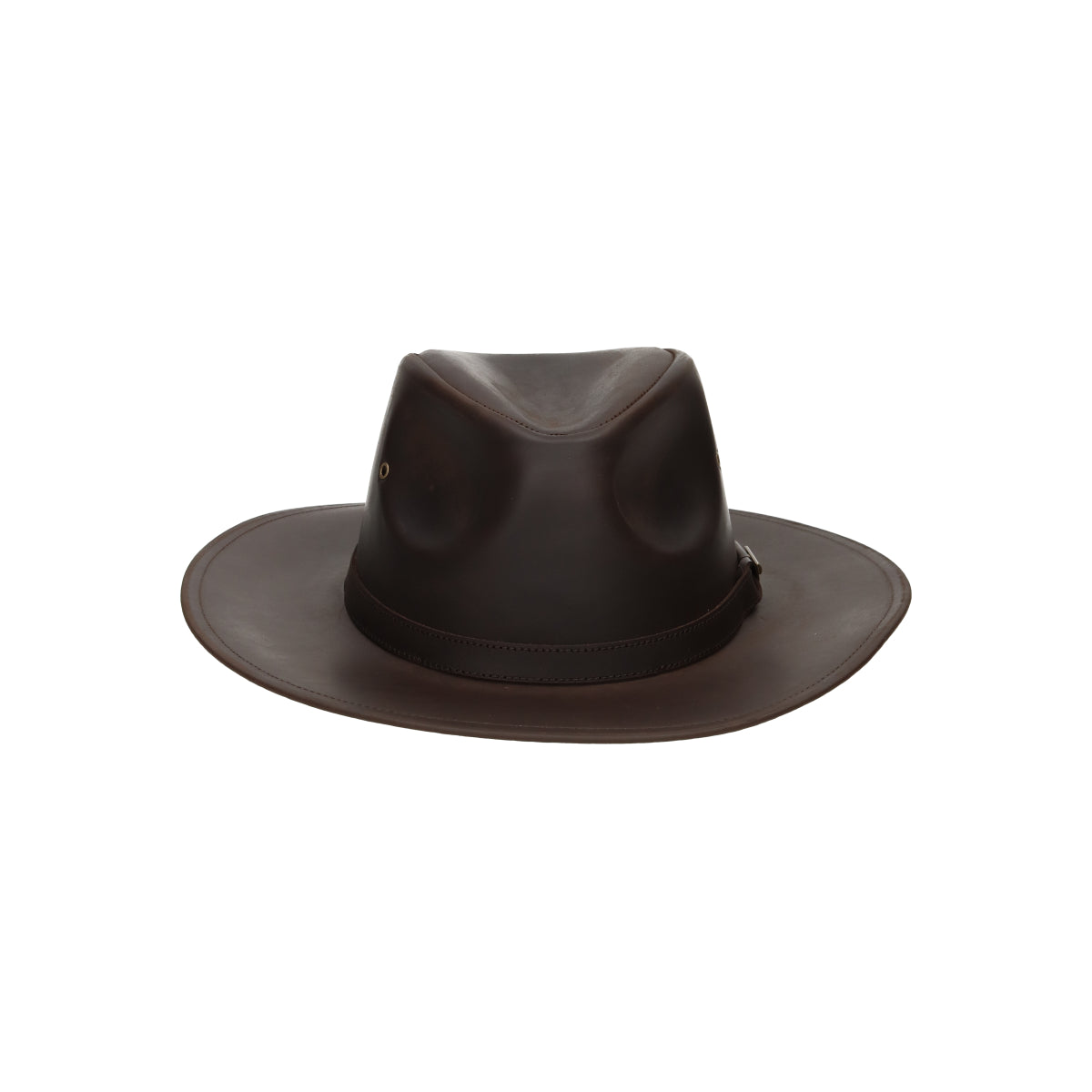 Western Buffalo Leather dark brown