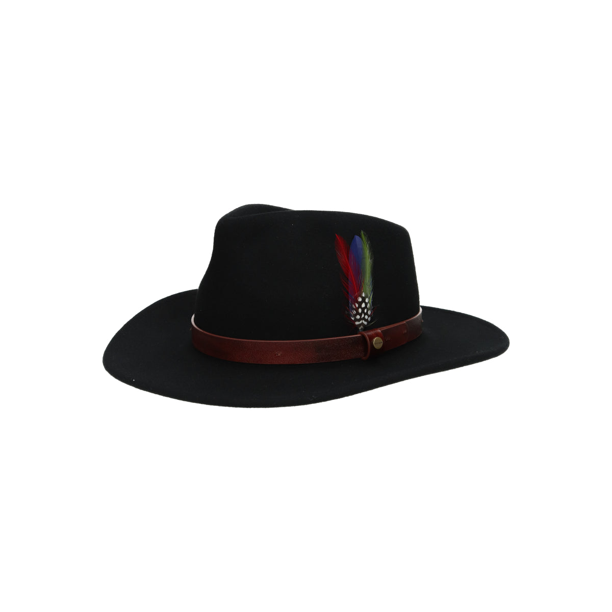 Western Woolfelt black brown