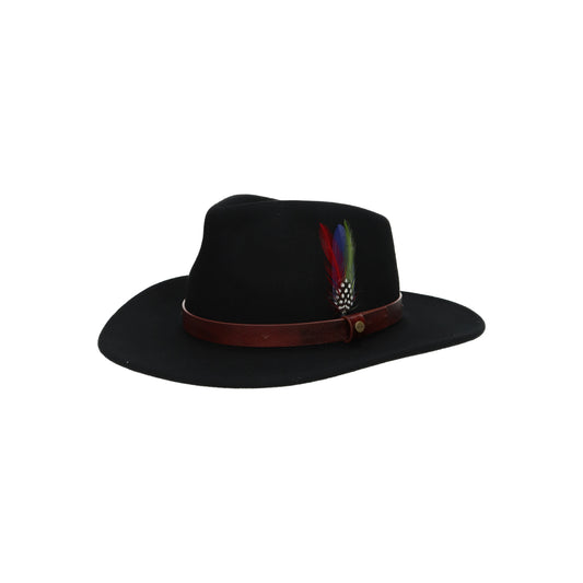 Western Woolfelt black brown