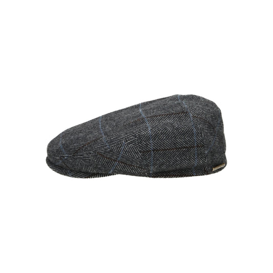 Kent Wool EF herringbone gray dark