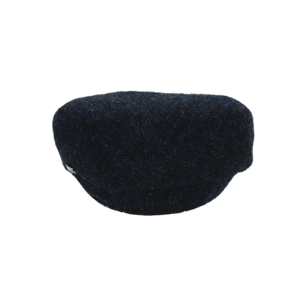 Driver Cap Wool Herringbone dark blue