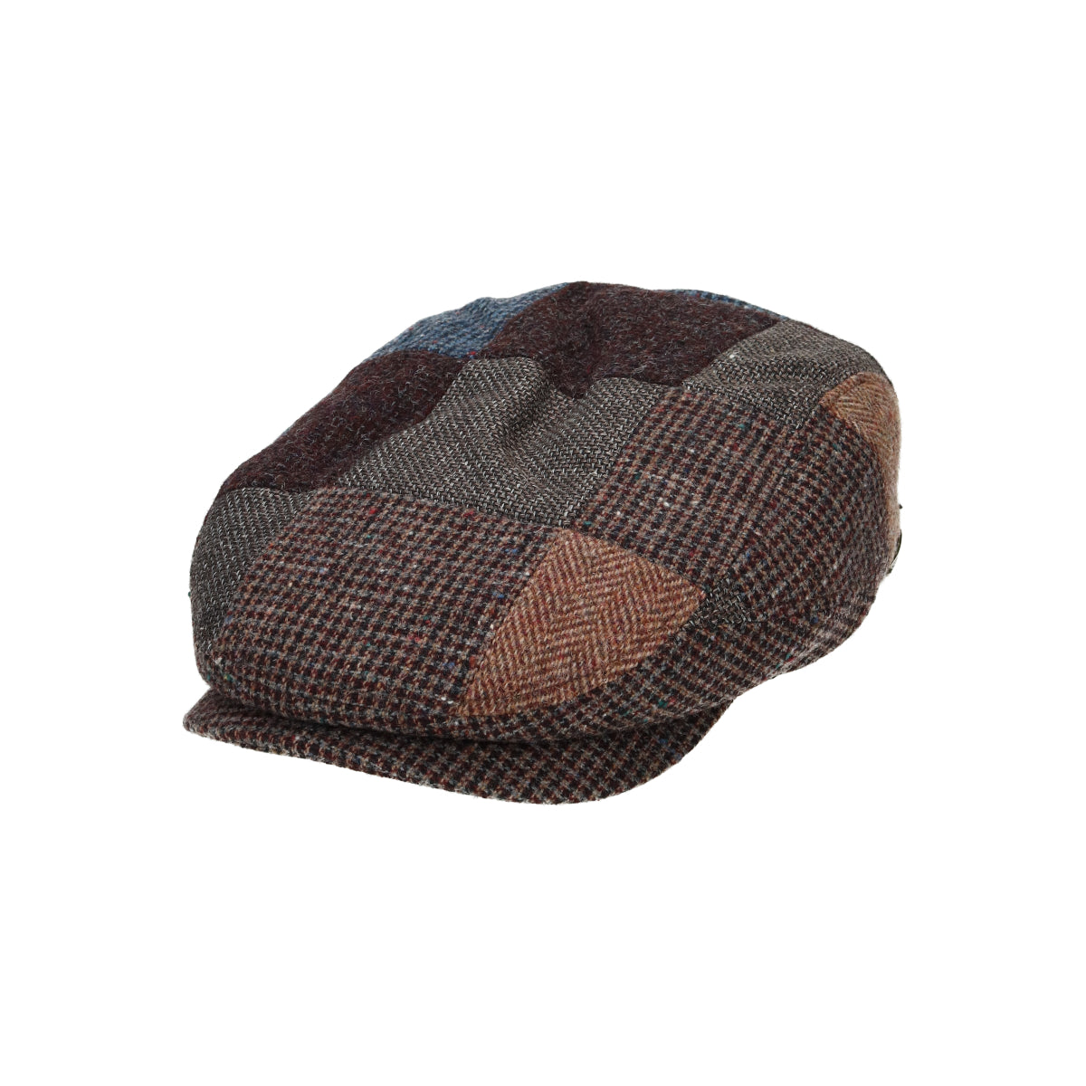 Driver Cap Patchwork brown