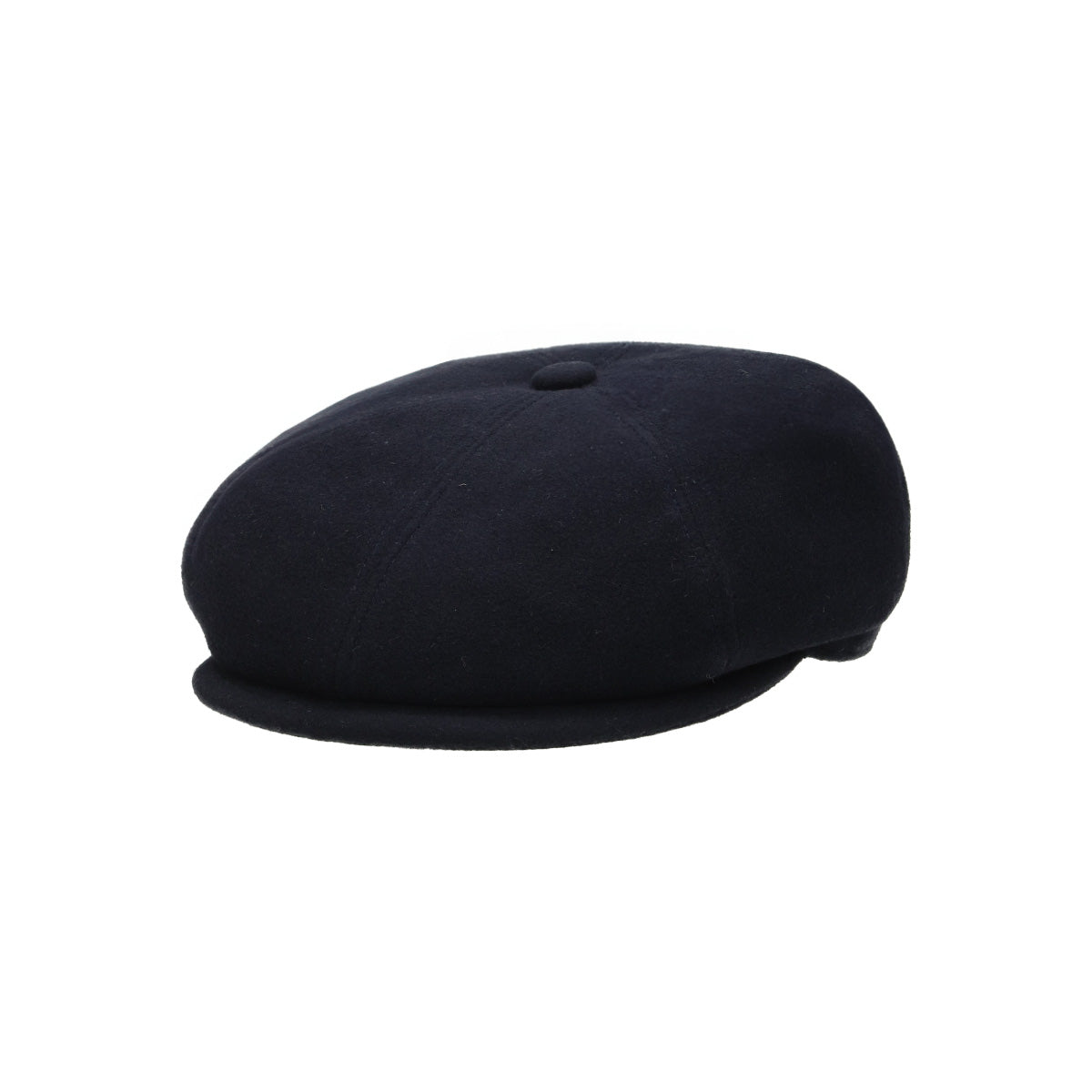 6-Panel Cap Wool/Cashmere navy blue