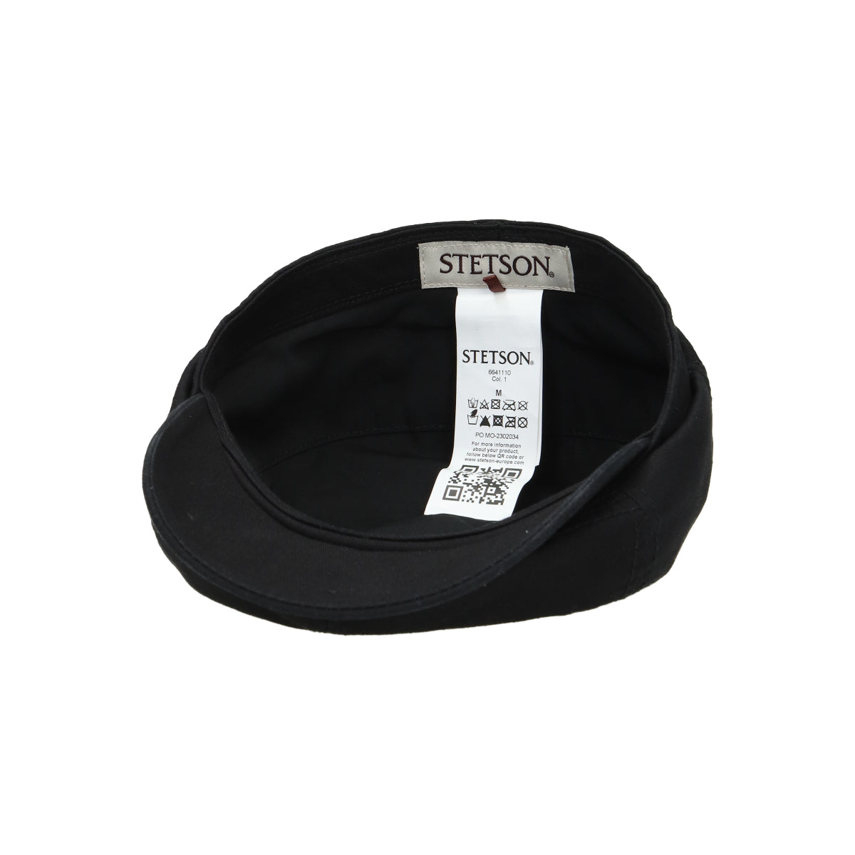6-Panel Cap Cotton Twill black