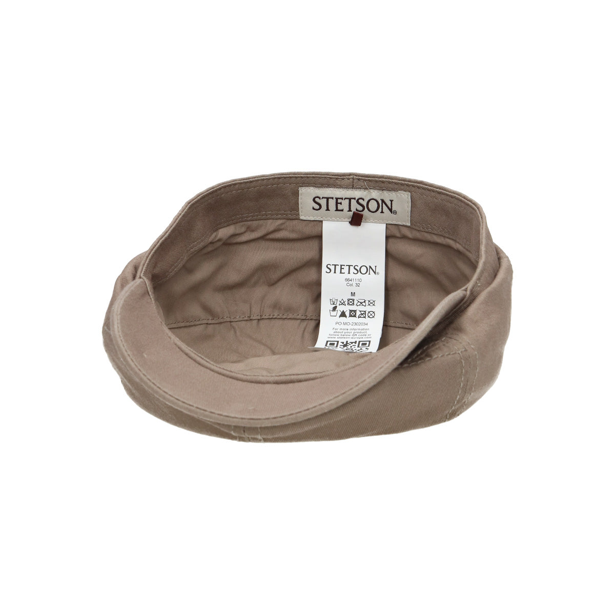 6-Panel Cap Cotton Twill taupe