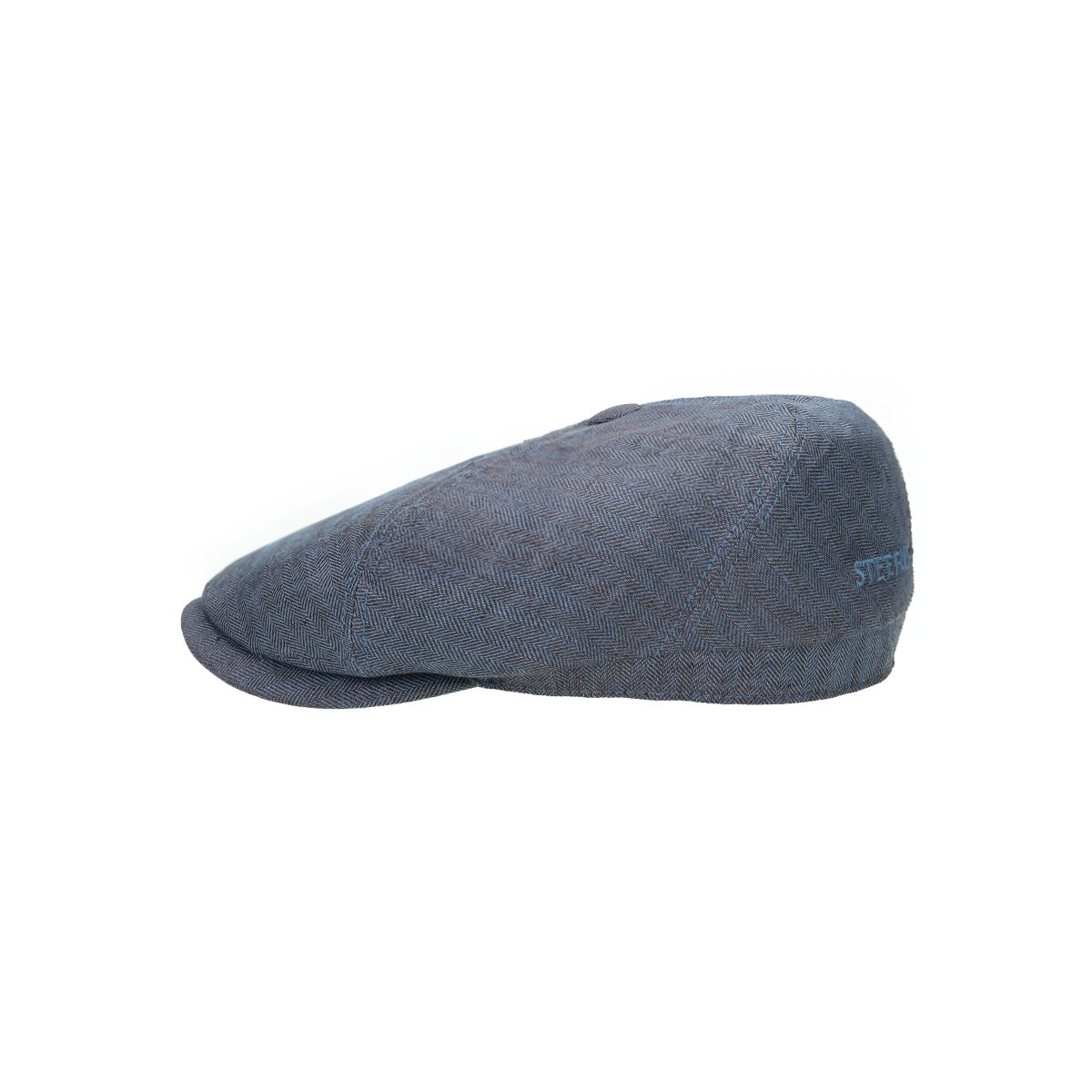 6-Panel Cap Linen denim blue
