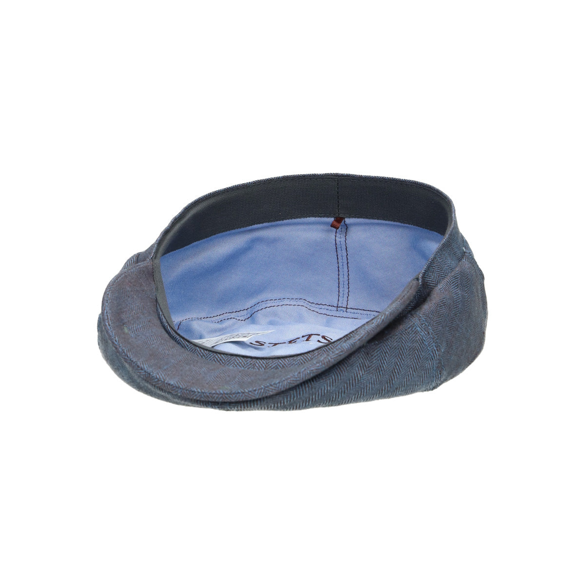 6-Panel Cap Linen denim blue