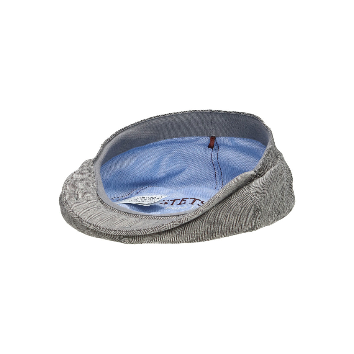 6-Panel Cap Linen mottled gray
