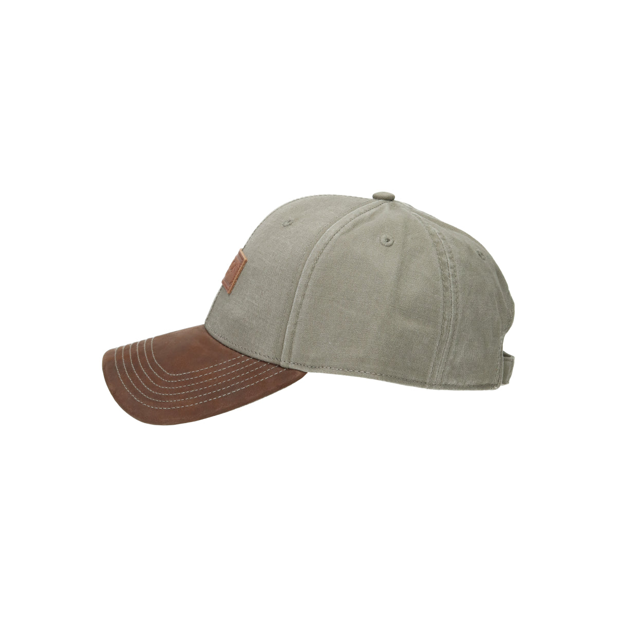 Baseball Cap Cotton Vintage olive gray