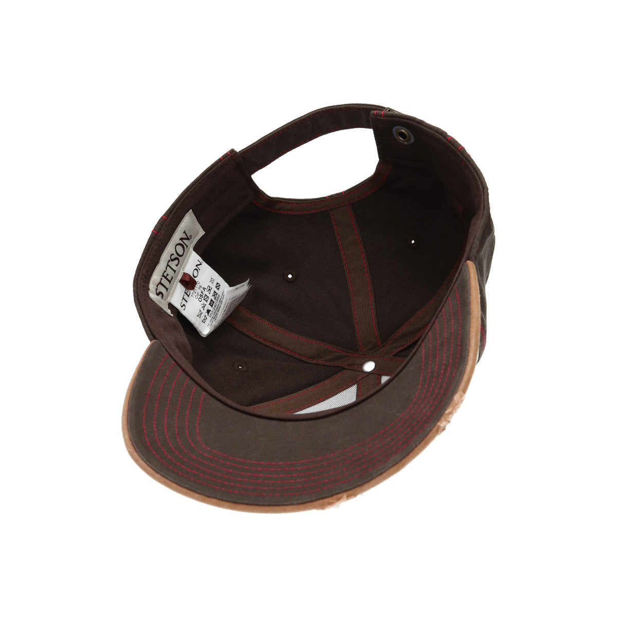 Baseball cap vintage distressed beige