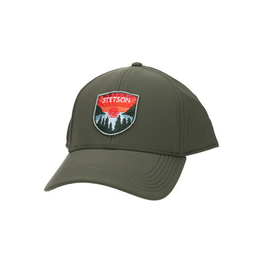 Baseball cap Sunset dark green