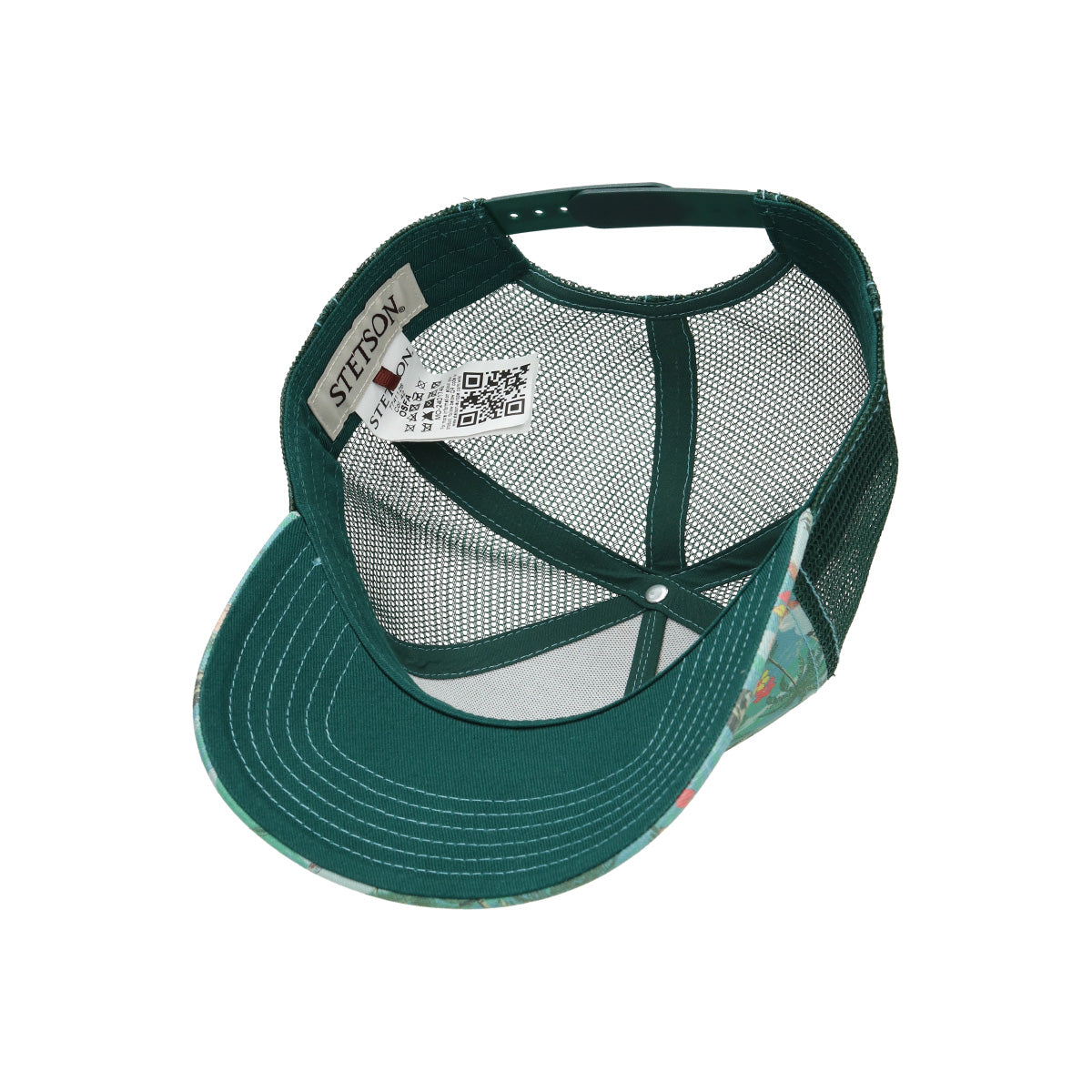 Trucker Cap Aloha Print dark green
