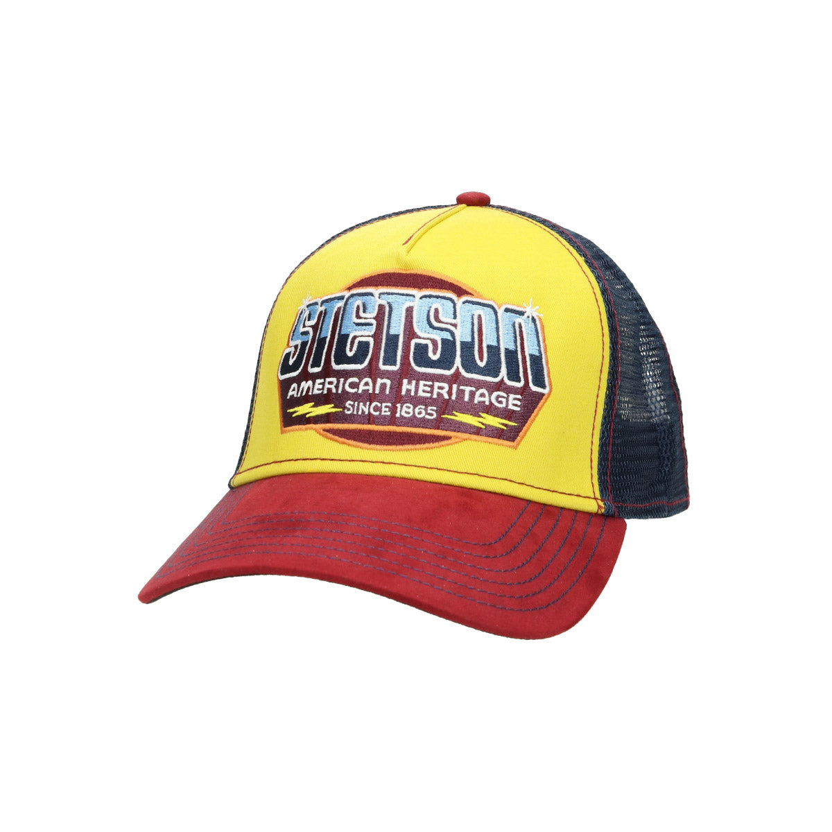 Trucker Cap American Heritage Master red yellow