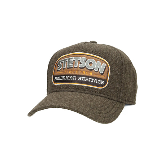 Trucker Cap Wool/Linen brown