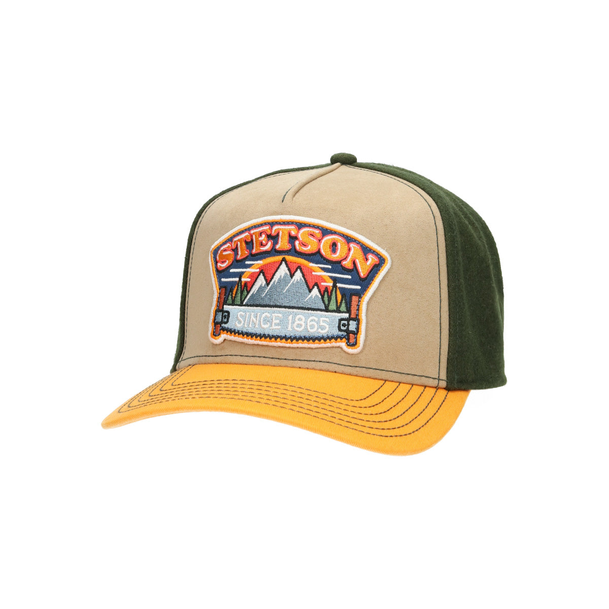 Trucker Cap Hacksaw yellow beige