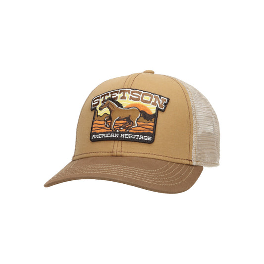 Mustang baseball cap light brown
