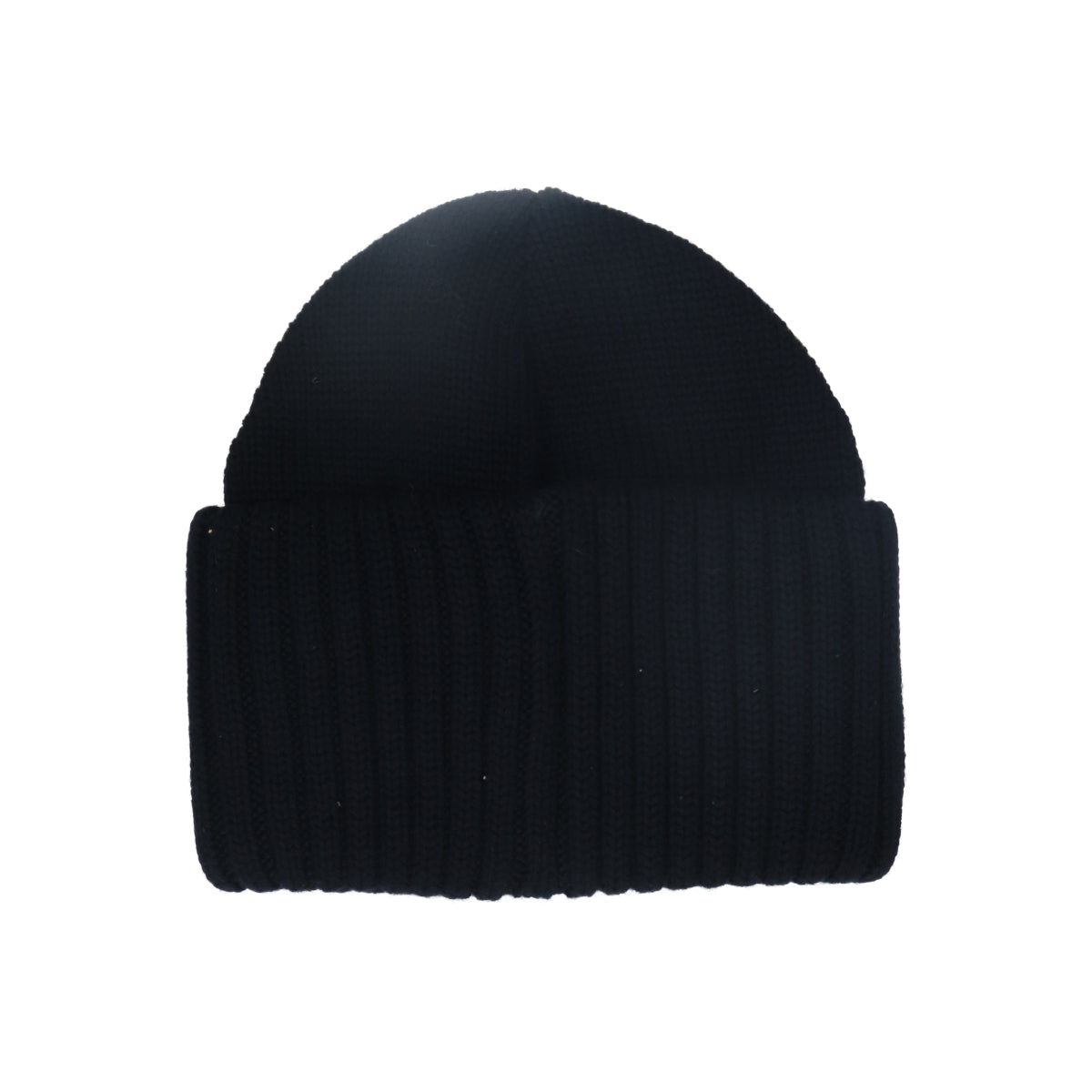 Beanie Merino Wool black anthracite dark