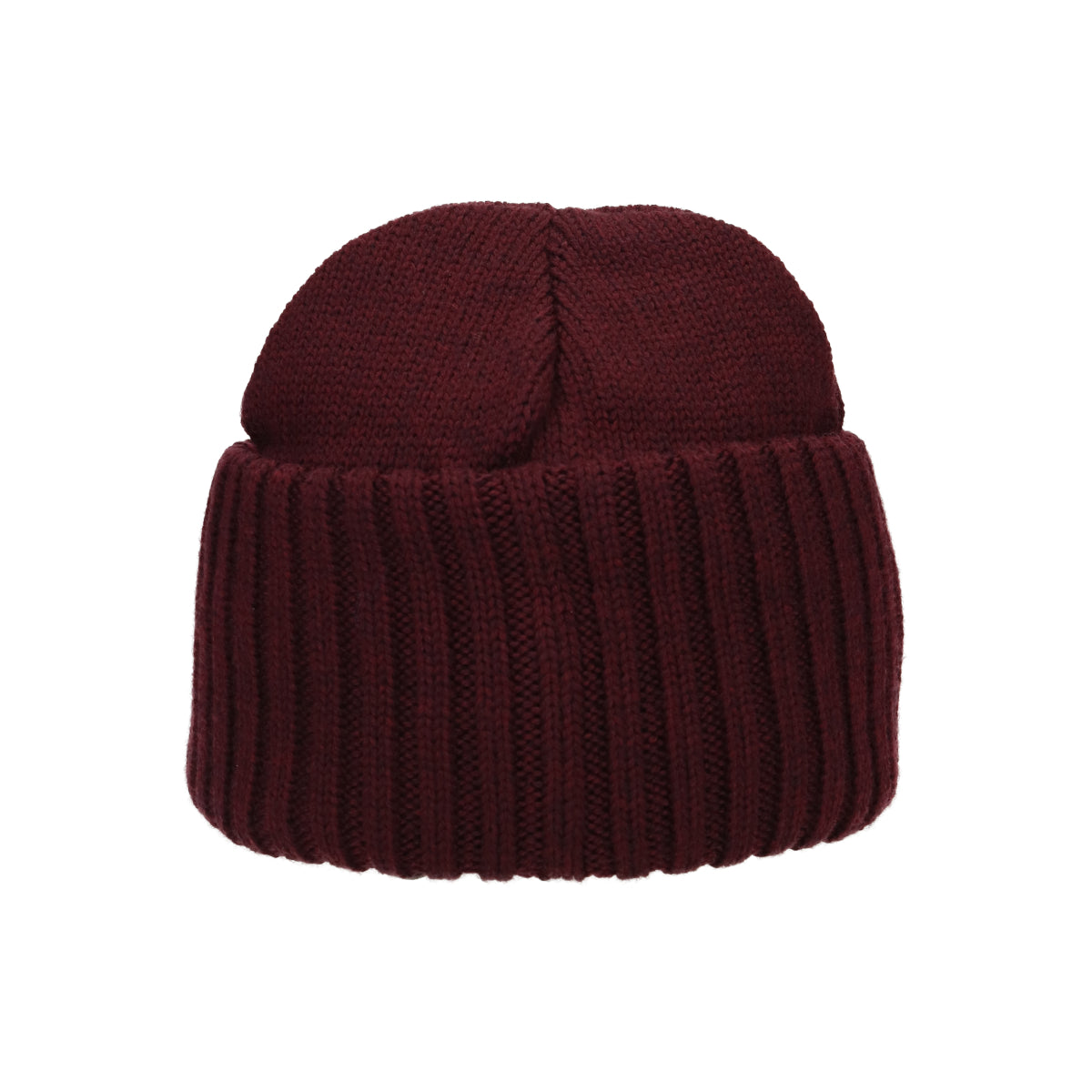 Beanie Merino Wool bordeaux dark red