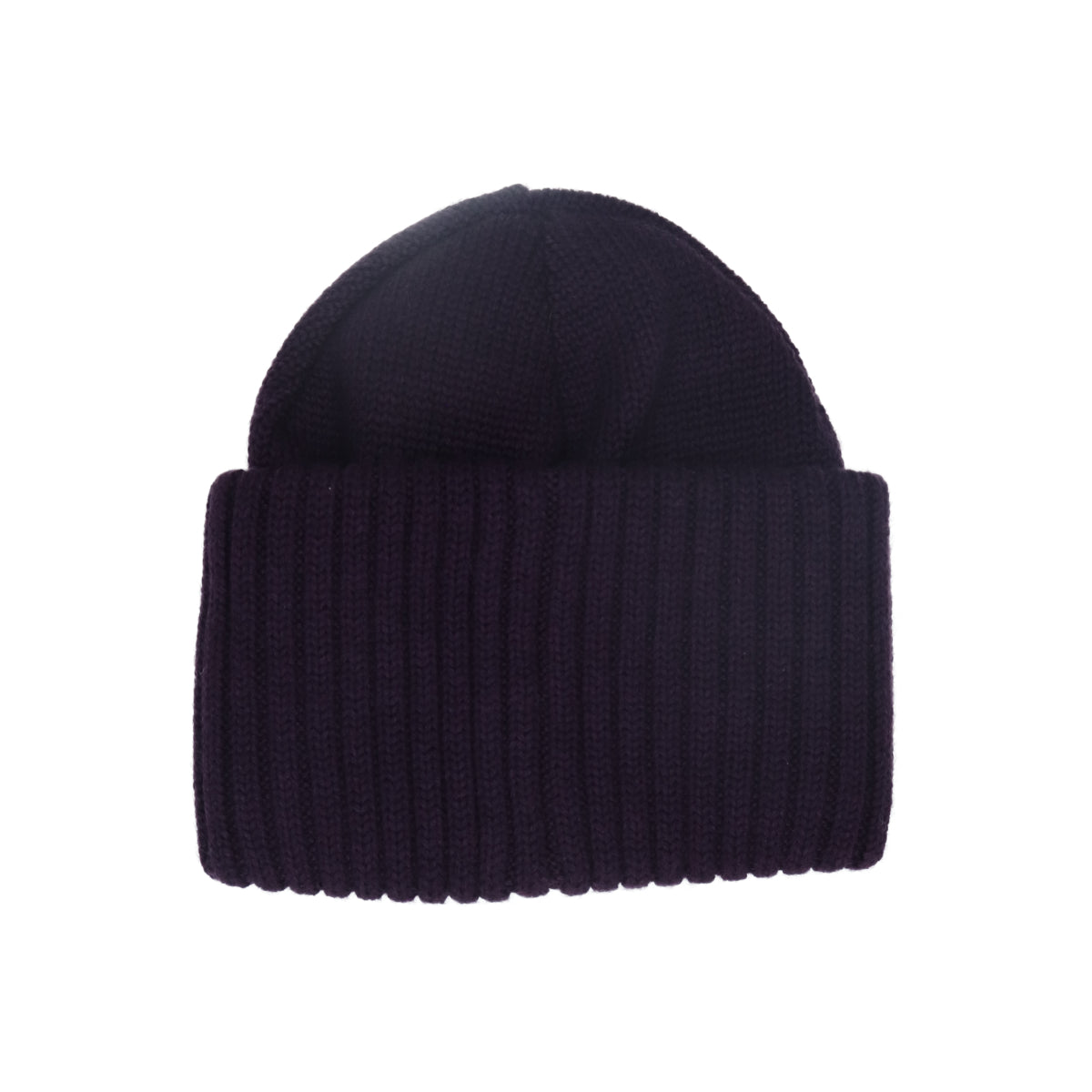 Beanie merino purple