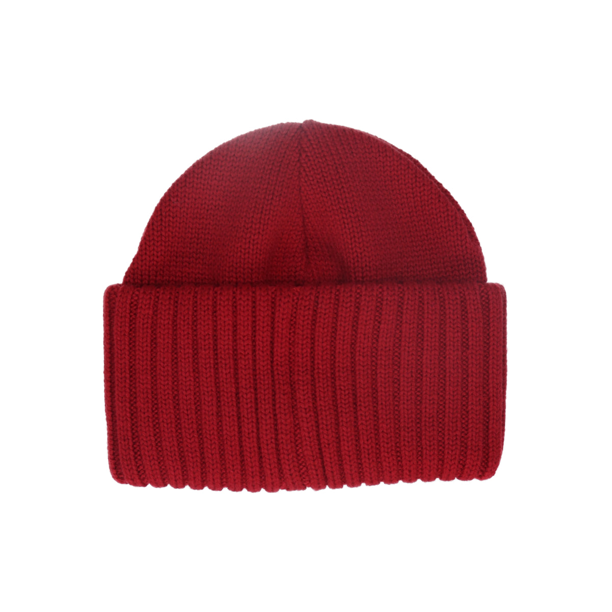 Beanie Merino Wool red