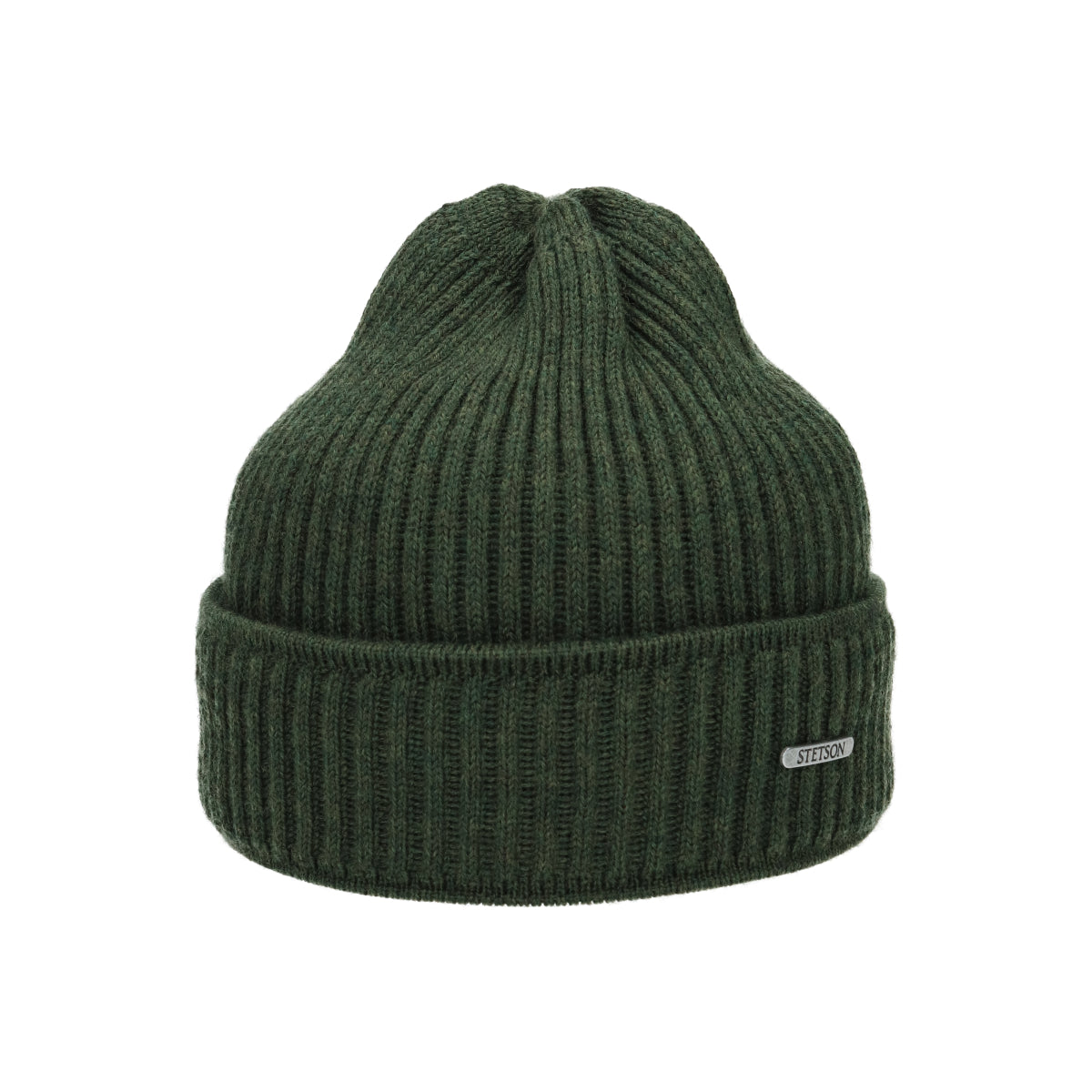 Beanie Merino Wool dark green