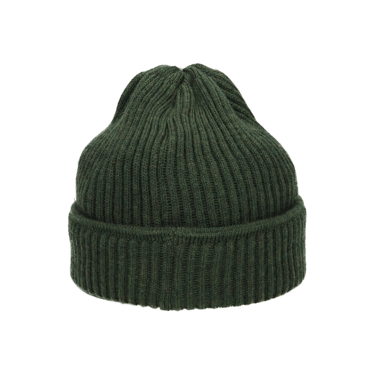 Beanie Merino Wool dark green