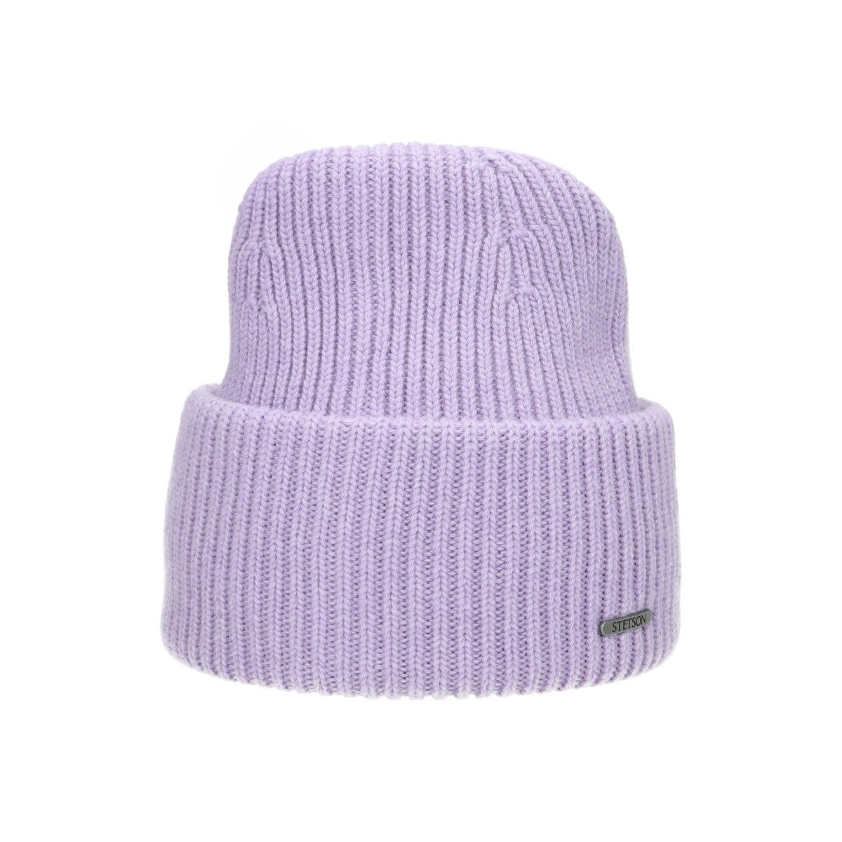 Beanie merino lilac