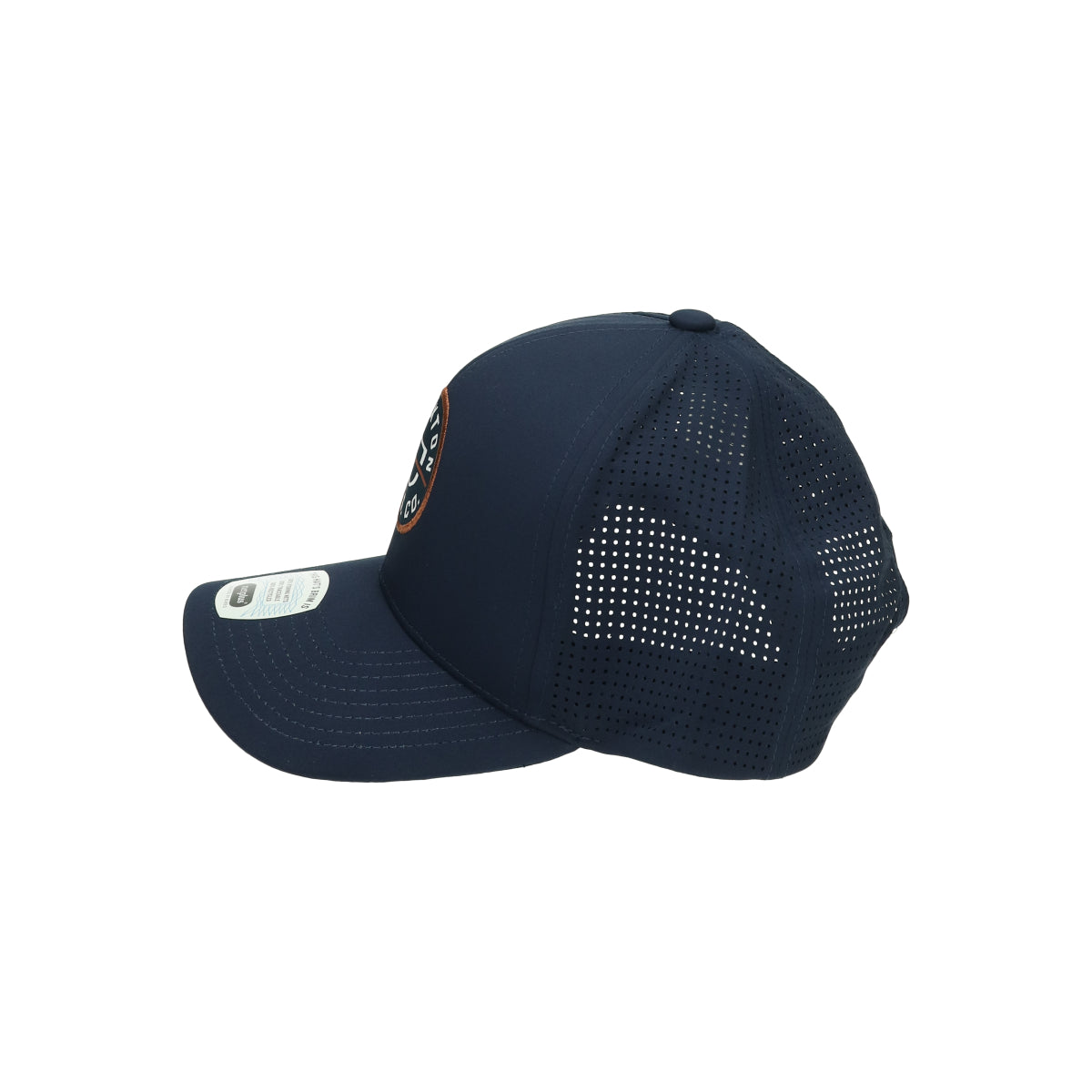 CREST X MP SNAPBACK washed navy blue