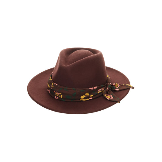 MADISON RANCHER HAT rum raisin/rum raisin brown