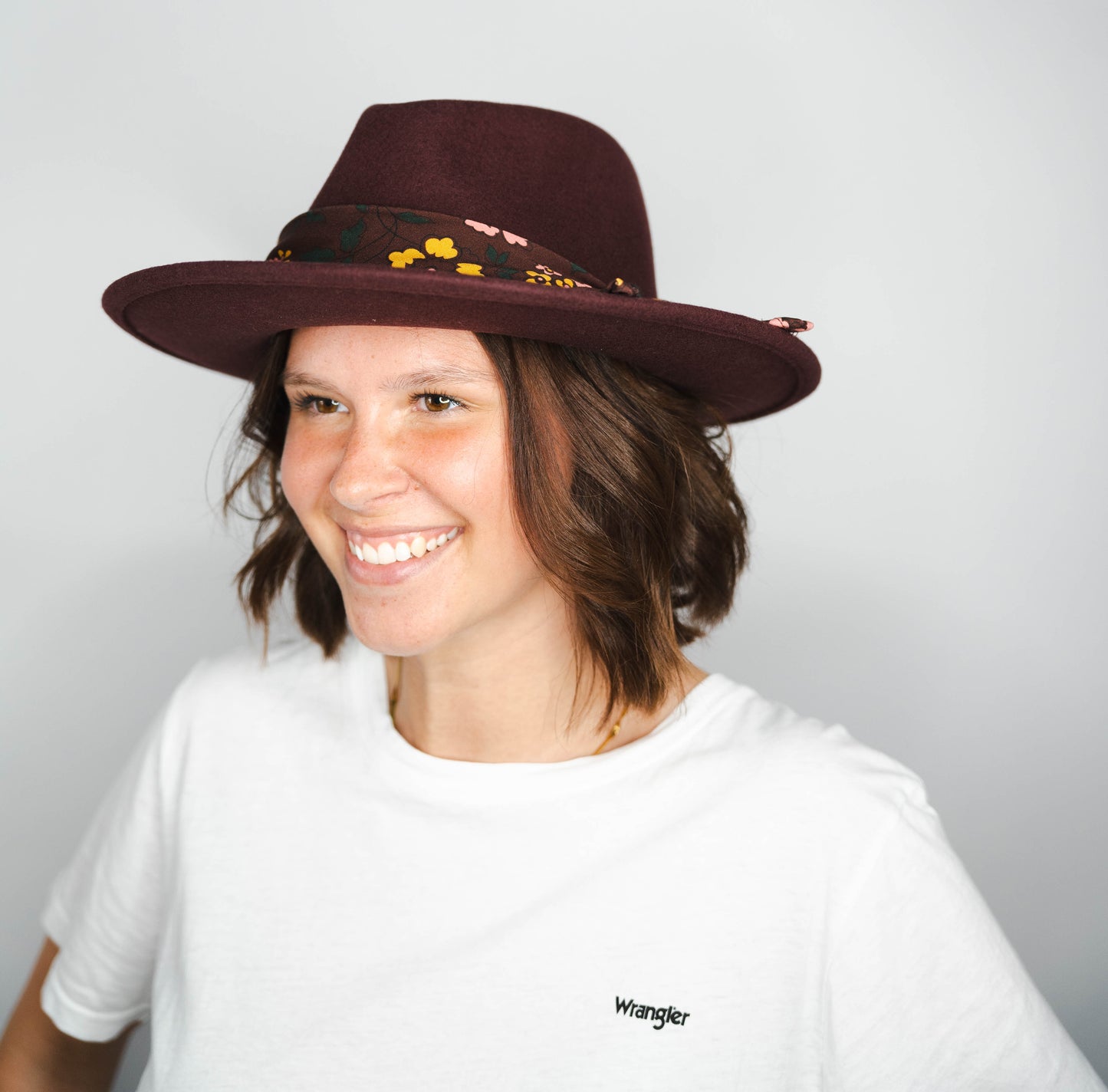 MADISON RANCHER HAT rum raisin/rum raisin brown