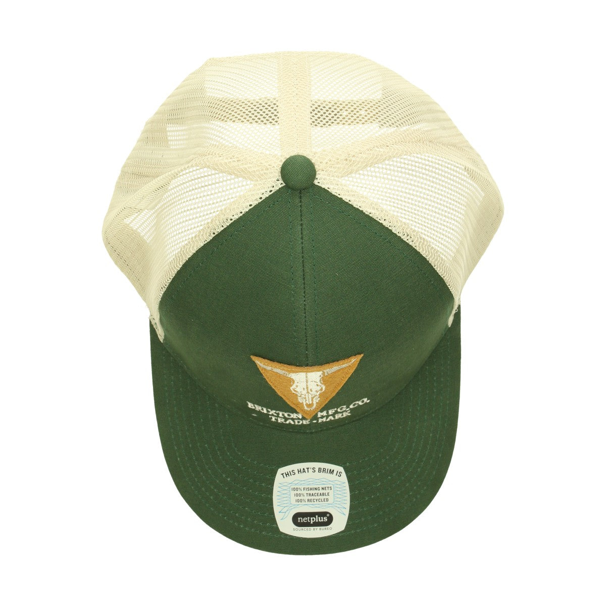 GUNSTON NETPLUS MP TRUCKER HAT pine needle green