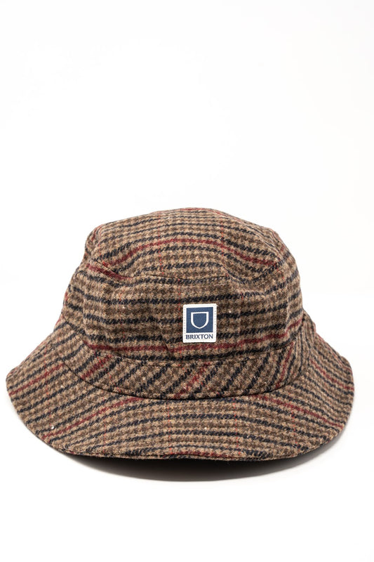 Beta Packable Bucket Hat collegiate plai brown