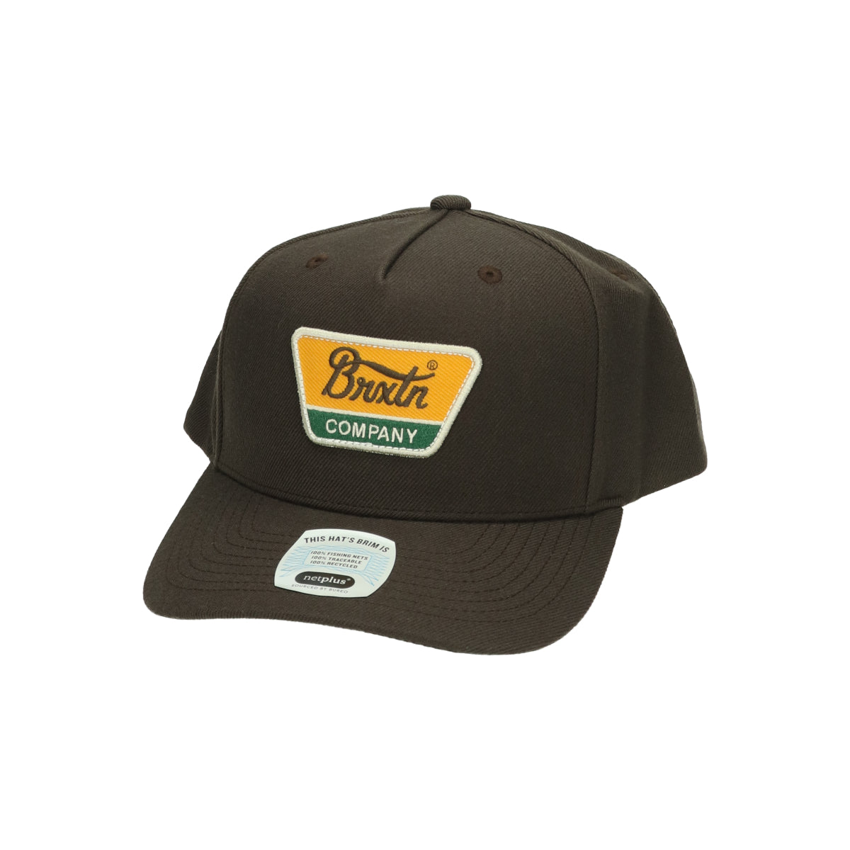 Linwood C MP Snapback dark earth brown