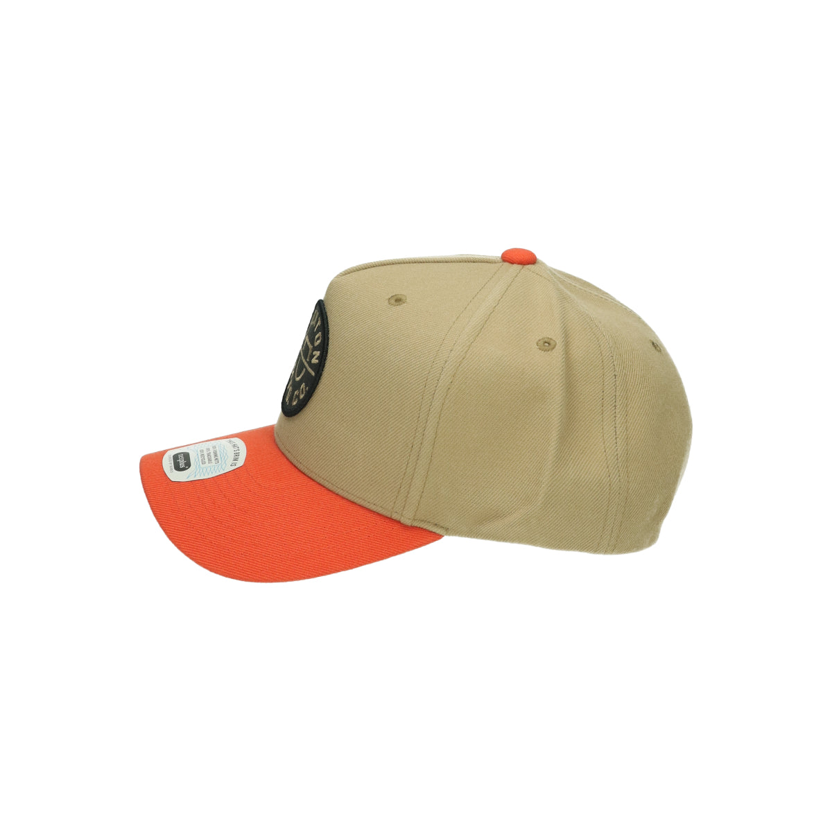 Crest C MP Snapback sand/ burnt red beige orange