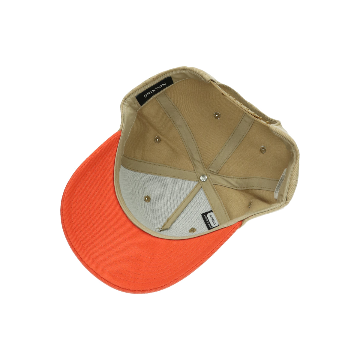 Crest C MP Snapback sand/ burnt red beige orange