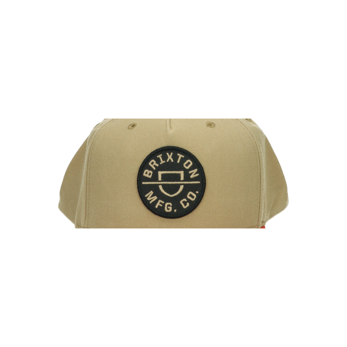 Crest C MP Snapback sand/ burnt red beige orange