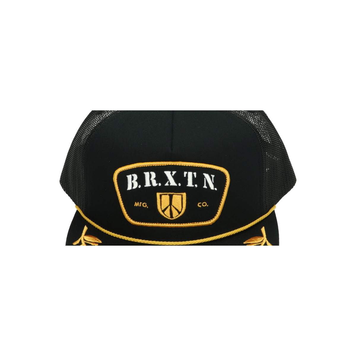 Peace Shield MP Trucker Hat black/black black gold