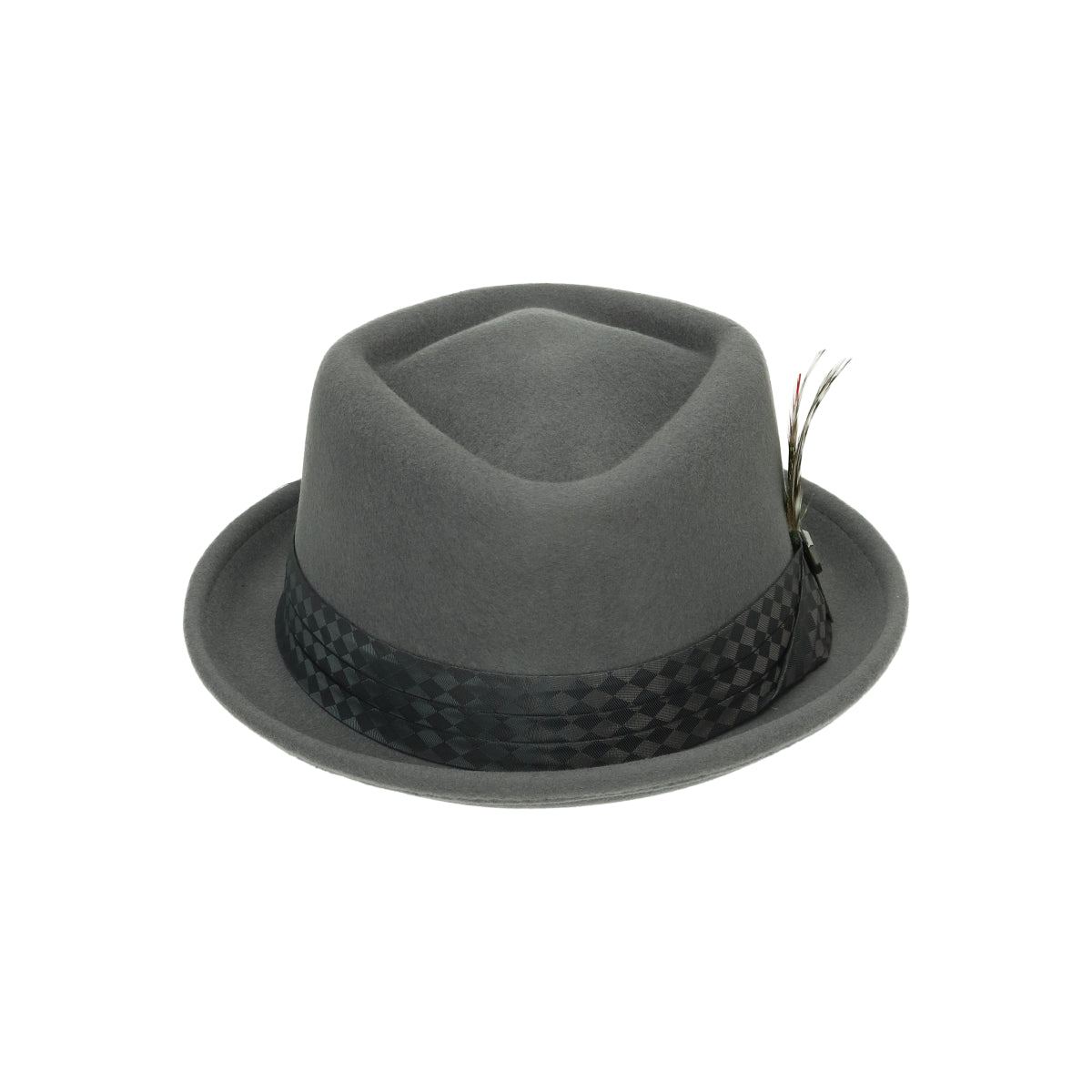 Stout Pork Pie dusk/dusk check gray