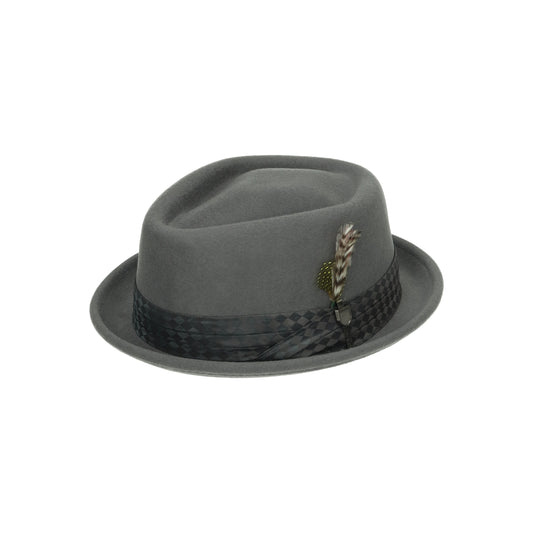 Stout Pork Pie dusk/dusk check gray