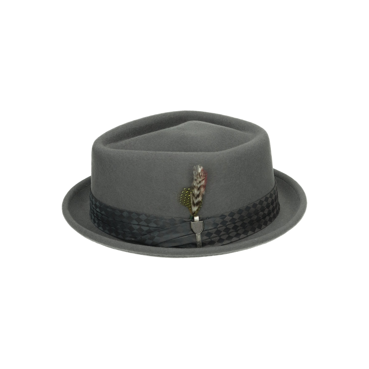 Stout Pork Pie dusk/dusk check gray