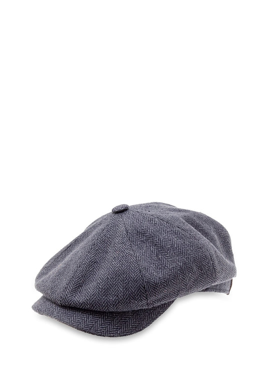 Hatteras Silk herringbone dark gray