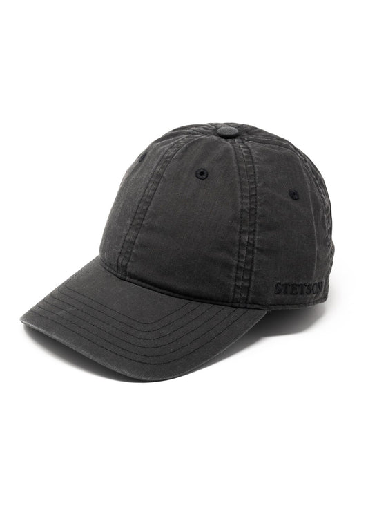 Baseball Cap Delave Organic Cotton black
