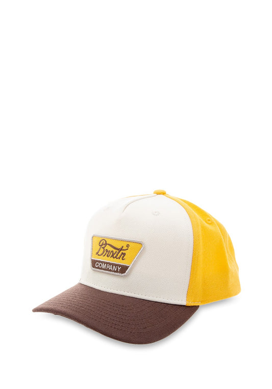 Linwood C MP Snapback golden glow/off white white brown yellow