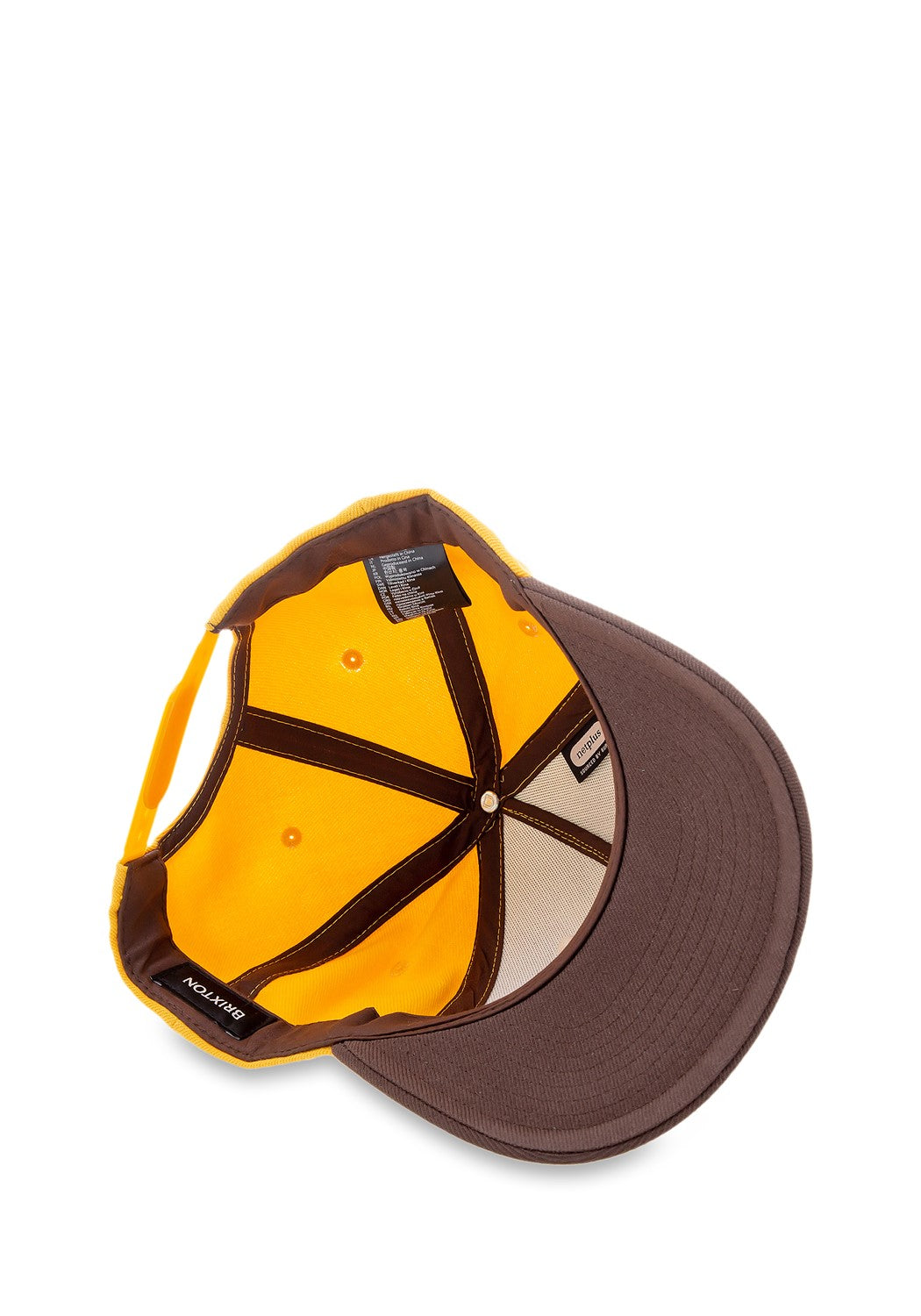 Linwood C MP Snapback golden glow/off white white brown yellow